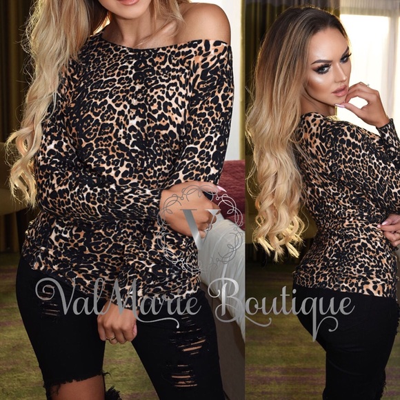 Ultra soft leopard print sweater - Picture 5 of 5